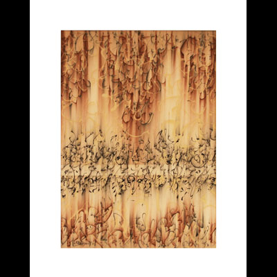 September Cut-up I, 37x29